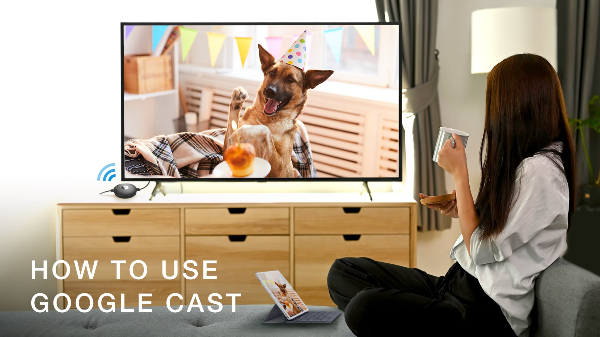How to Use Google Cast to Screen Mirror - EZCast Pro