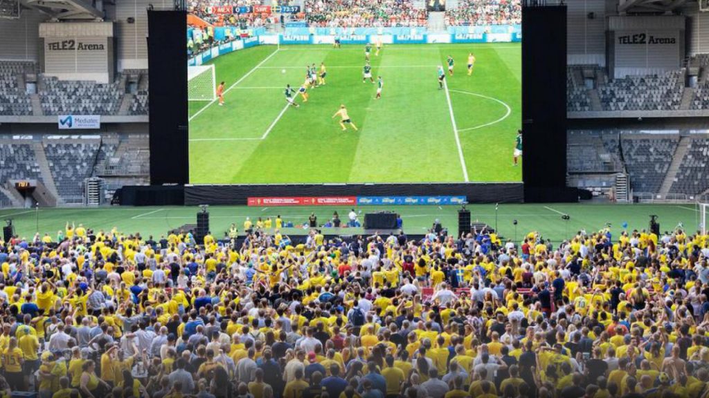 AV over IP solutions like EZCast Pro can be implemented in stadiums!