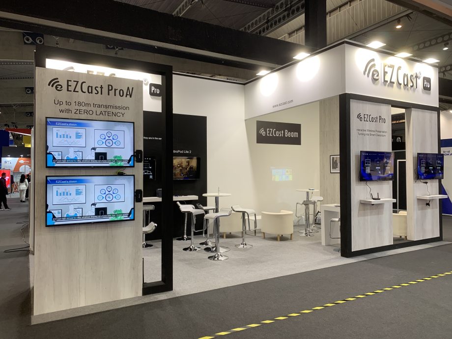 EZCast Pro Demos ‘ZERO LATENCY’ And EZCast ProAV At ISE 2023 - EZCast Pro